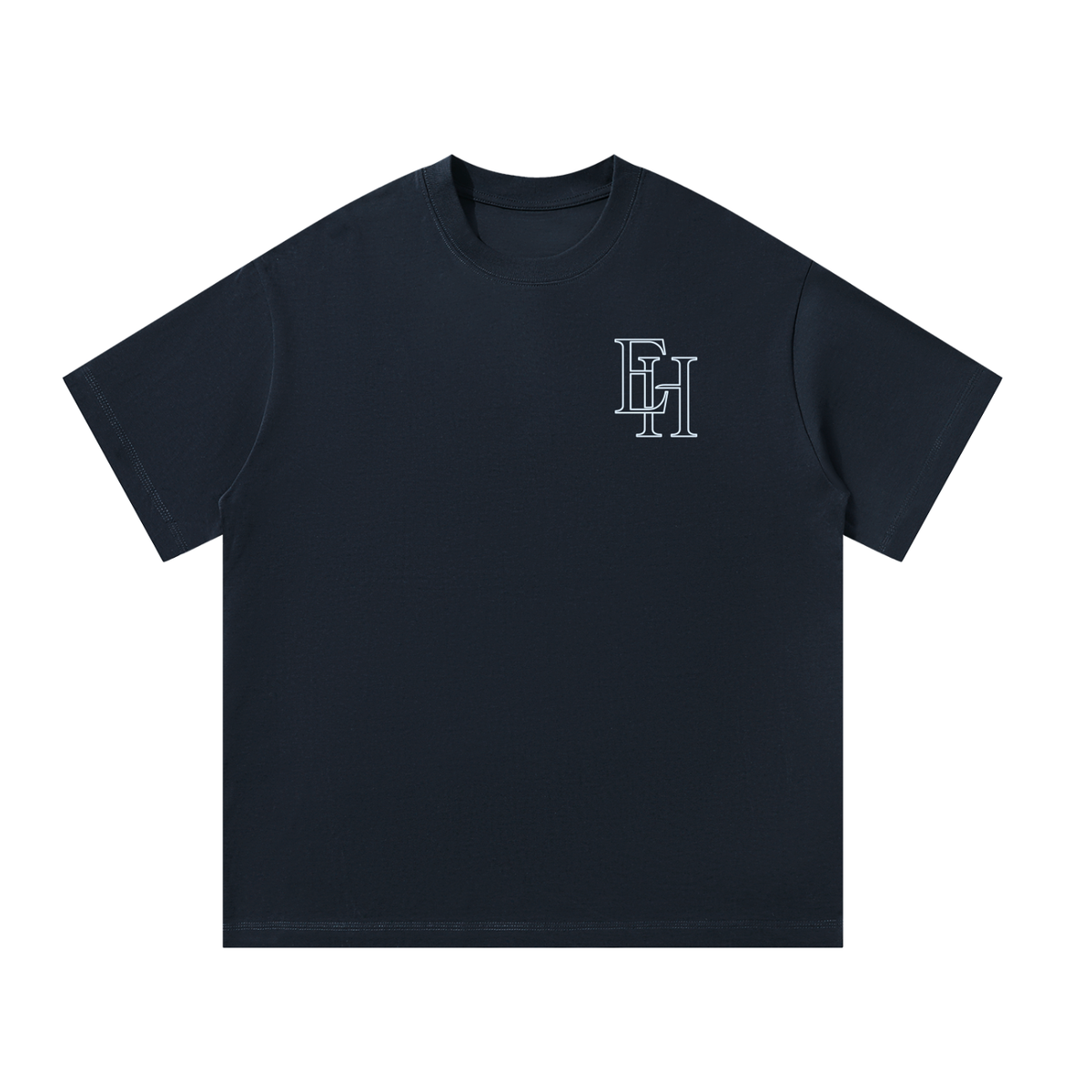 Basic Oversized T-Shirt 001 (Navy Blue)