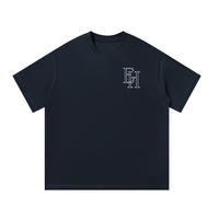 Basic Oversized T-Shirt 001 (Navy Blue)