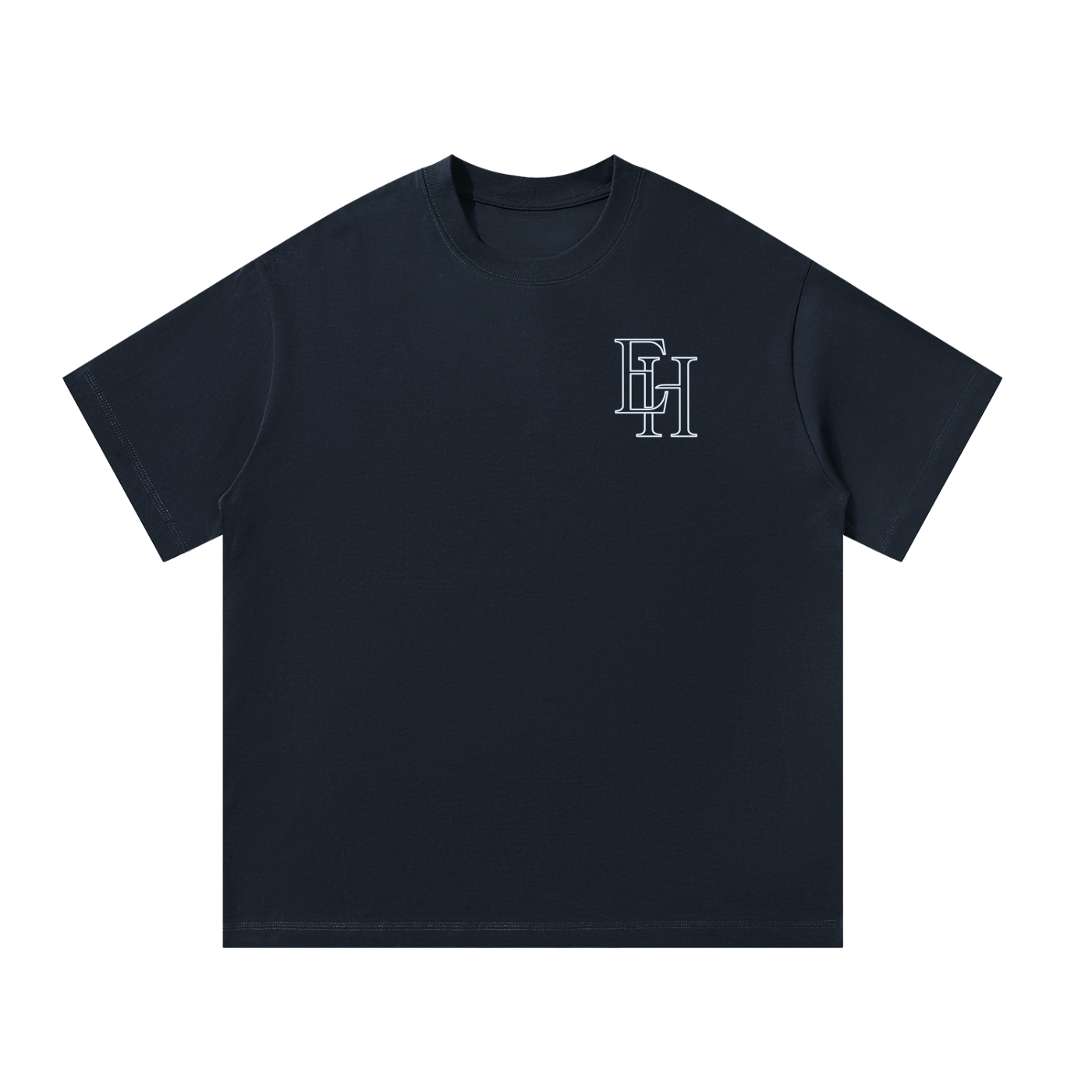 Basic Oversized T-Shirt 001 (Navy Blue)