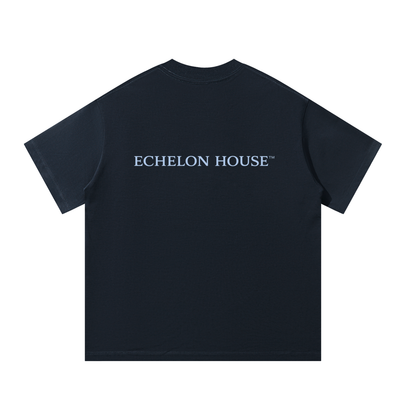 Basic Oversized T-Shirt 001 (Navy Blue)