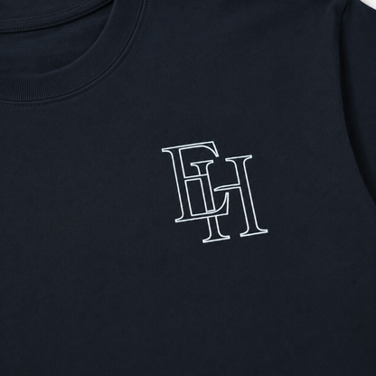 Basic Oversized T-Shirt 001 (Navy Blue)